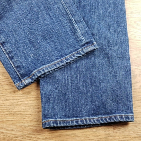 NWOT MADEWELL Straight Crop Jeans Crusier Ankle 25 - Picture 6 of 8
